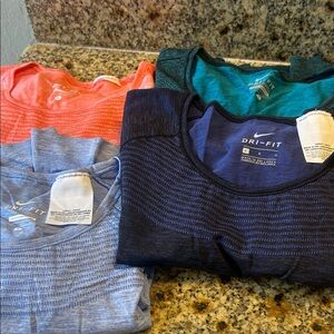 Women’s Nike seamless dri fit tops